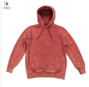 เสื้อฮู้ดผู้ชาย INDEX APPAREL สีพื้น ผ้าฝ้ายเฟรนช์เทอร์รี่ สวมใส่สบายๆ สำหรับฤดูใบไม้ร่วง มีกระเป๋า ดีไซน์เรียบง่าย ทรงปกติ - Product Image 1