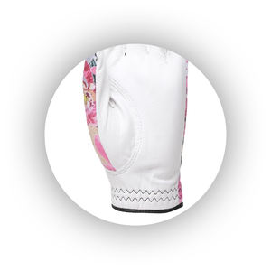 Diseño personalizado Impreso Moda Guantes de golf Ligero Cómodo Antideslizante Deportes al aire libre Hecho Cuero Cabretta-Venta al por mayor - Product Image 6
