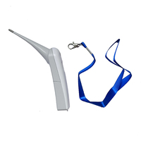 Termometer Digital Veteriner Profesional RAPITECH TH109 Konstruksi Plastik Logam Putih Tampilan Suhu Ganda (C/F) OEM
