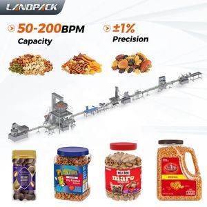 Máquina de Línea de Pesaje y Llenado Automática Controlada por PLC <span class=keywords><strong>para</strong></span> Envasado de Vidrio, Arroz, Productos Químicos, Sal Marina, Gránulos, Pasta y Especias - Product Image 1