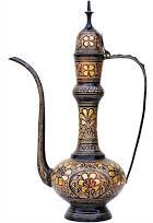 Ensemble de Silapchi en laiton arabe avec support - Product Image 4