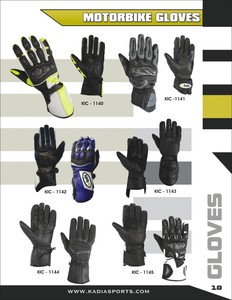 Derniers gants en cuir d'équitation de protection en fibre de carbone pour moto gants de moto pakistan - Product Image 4