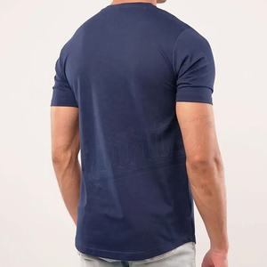 Vente en gros de t-shirts 100% coton Offre Spéciale toutes les tailles t-shirts pour hommes T-shirts en coton à la mode décontractés avec le logo de votre marque personnalisée - Product Image 2