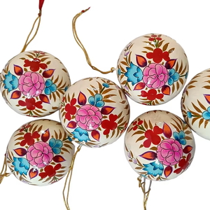 Handmade Wooden Kashmir Christmas <b>Tree</b> <b>Stand</b> for Natural Style Home Decoration for Holiday Season Christmas Ball Ornaments - Product Image 1