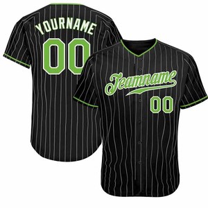 Custom Color Blank 100% Polyester Breathable Four-Way Stretch Moisture-Wicking Eco-Friendly Baseball Jersey Turn-Down Collar - Product Image 1