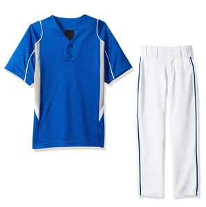 Vêtements de sport meilleure vente nouveau design Slim Fit hommes uniforme de baseball/prix bon marché couleur unie hommes uniforme de baseball - Product Image 1