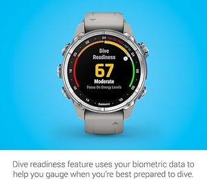 Sẵn sàng để tàu cho Thương hiệu Mới MK3, Dive máy tính và multisport GPS Smartwatch, sương mù màu xám - Product Image 4