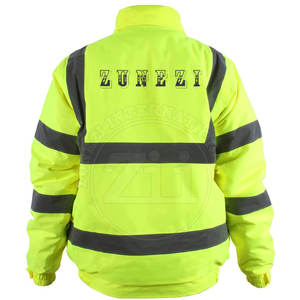 Nouveau style, dernier design, en polyester, vente chaude, logo personnalisé, ANSI Classe 1, étanche, LED clignotante, respirant, sécurité, réfléchissant - Product Image 2