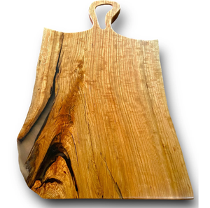 Planche à découper époxy en bois forme rectangulaire Logo personnalisé planche à découper en résine personnalisation produit de haute qualité - Product Image 3