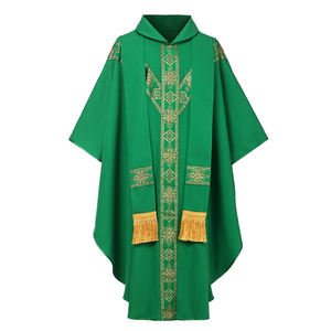 À la mode traditionnel musulman unisexe robes vêtements de prière vêtements fabriqué en usine respirant coton cheville longueur longue - Product Image 1