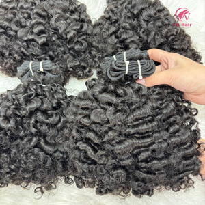 Vendeurs de cheveux bouclés birmans naturels Cheveux bruts vierges frisés birmans de haute qualité - Product Image 5