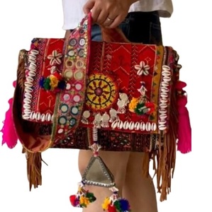 Ladies Shoulder Banjara <b>Bag</b> Custom Luxury Vintage Embroidery Clutch <b>Bag</b> for Women Shopping Evening Shoulder <b>Bags</b> Wholesale 2023 - Product Image 2