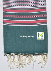 100% coton jette des tissages personnalisés gaufré Jacquard hareng os thermique sans accroc Leno tisse couleurs tailles poids en vrac - Product Image 6