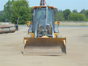 Cargador multifunción 2014 DEERE 410K Venta barata Suministro directo de fábrica Maquinaria de construcción Retroexcavadora usada Excavadora sobre orugas - Product Image 3