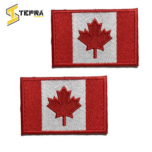 Drapeau du Canada de haute qualité nouveauté bonne vente dernier produit haut produit patchs de broderie par TEPRA SPORTS - Product Image 6