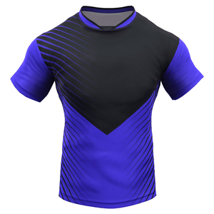 Maillot de rugby de meilleure qualité pour hommes Nouveau design Maillot de rugby léger et respirant Couleur unie - Product Image 5