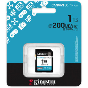 Kingston sdg4/128GB Canvas đi cộng với thẻ <span class=keywords><strong>SD</strong></span> 128GB | lên đến 200 MB/giây | lớp 10, UHS-I, U3, V30 - Product Image 2