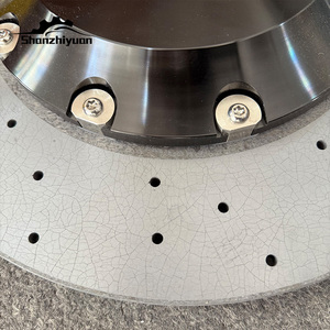 Dischi Freno in Ceramica al Carbonio su Misura per Sostituire i Dischi Originali in Acciaio per Mercedes-Benz AMG S63 GT GLS Classe <span class=keywords><strong>G</strong></span> W221 W222 W223 - Product Image 4