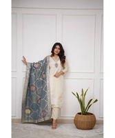 Elegante Conjunto Étnico de Salwar Kameez Reversible de Algodón Pakistaní para Fiesta, Estilo Largo hasta el Suelo, Diseño de Horquilla para Mujer, Boutique Sharara Dupatta