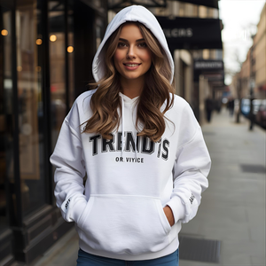 Sudadera de lana de algodón con capucha de moda con diseño de ropa de calle de moda y opciones de etiqueta privada OEM/ODM - Product Image 2