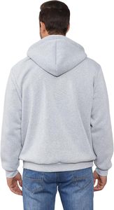 Sudadera con Capucha para Hombre, Cierre de Cremallera de un Cuarto, Felpa Suave al Tacto, Cálida, Cómoda, con Acabado Suave, Silueta Moderna, Construcción Duradera - Product Image 4