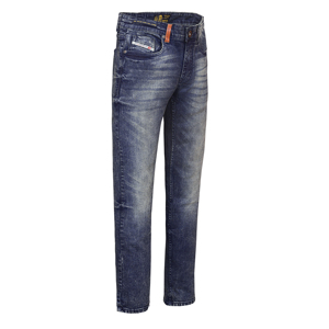 กางเกงยีนส์ทรงสูงสำหรับผู้ชายกางเกงคาร์โก้สูงผ้าเคลือบอีลาสติกไซส์ใหญ่พิเศษสำหรับฤดูร้อน - Product Image 3