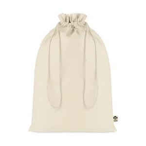 <b>Large</b> Organic Cotton <b>Gift</b> <b>Bag</b> Sustainable Merchandising Eco-Friendly Amber Color for Promotional & Business <b>Gifts</b> - Product Image 4