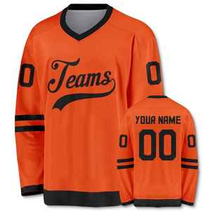 Maillot de hockey sur glace unisexe pour homme, vêtements de sport sublimés de couleur unie, service OEM pour adultes - Product Image 2
