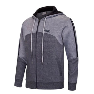 Chándal de algodón y poliéster para hombre, chándal con cremallera superior para hombre, chándal para correr para hombre - Product Image 3
