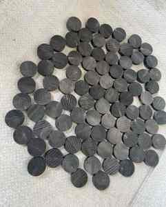 Fabricant de boutons noirs vierges en corne naturelle Faizacraft - Product Image 3