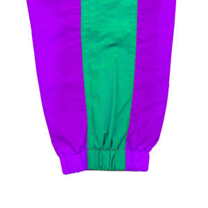 Joggers Vente en gros Personnalisé Été Streetwear Broderie Coupe-Vent Nylon Hommes Pantalons Lavé - Product Image 5