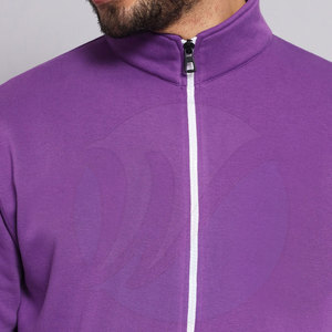 ชุดวอร์มผู้ชายสีเทากันลมน้ำหนักเบาระบายอากาศได้ดีไซส์ใหญ่พิเศษออกแบบได้ตามต้องการ - Product Image 6