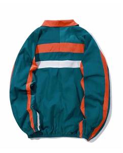 Chaqueta Varsity Delgada de Diseño Personalizado, Estilo Vintage para Hombre, Cuello Alto, Ropa Deportiva con Franjas Laterales, Reversible y Ecológica para Invierno - Product Image 6