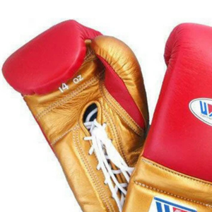 Gants de boxe à lacets Winning, rouge or, cuir de qualité supérieure, gants de boxe professionnels, compétition, entraînement, sparring, salle de sport, 8oz 10oz 12oz 14oz - Product Image 3