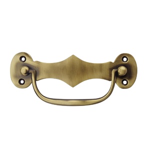 Poignées et boutons de meubles élégants faits à la main, quincaillerie de luxe en laiton brossé pour armoires, tiroirs et placards - Product Image 2