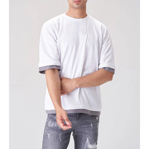 Camisetas extragrandes de alta calidad para hombre hechas en fábrica con servicio personalizado para hombre disponibles en diferentes colores y tamaños - Product Image 4