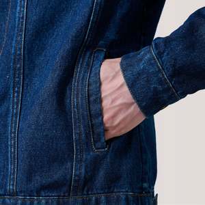 Veste en jean durable de haute qualité pour hommes Design Vintage à la mode Vêtements d'extérieur respirants confortables Vêtements parfaits pour l'hiver - Product Image 5
