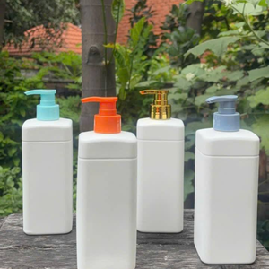 200ml 300ml 500ml 10oz 16oz for HDPE Plastic <b>Bottles</b> <b>Pump</b> Rubber Stopper for Lotion Shampoo Conditioner Soap-Pavico Vietnam - Product Image 4