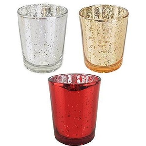 Portavelas de colores, decoración romántica, cena, boda, mesa colorida, taza de vela con diseño de rayas - Product Image 4