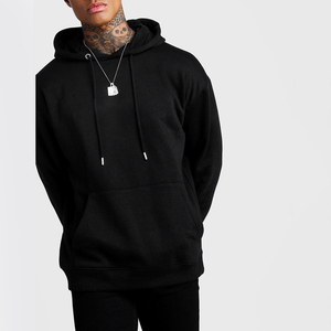 เสื้อฮู้ดเปิดไหล่สำหรับผู้ชายขนาดใหญ่พิเศษมีโลโก้ออกแบบได้ตามต้องการ - Product Image 3