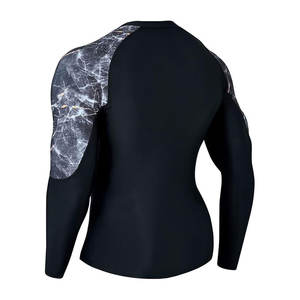 Wholesale Sublimation <b>Rash</b> <b>Guard</b> Swimwear UPF 50 UV Protection Quick Dry Stretch Fabric For Men <b>Women</b> And Unisex - Product Image 3