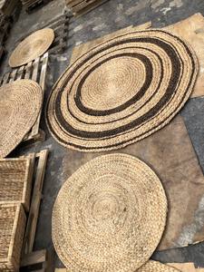 Handwoven Water Hyacinth Runner <b>Rugs</b> from Vietnam, Eco-friendly and durable, perfect <b>for</b> <b>hallways</b> or natural-themed interiors - Product Image 4