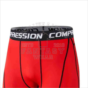 Pantalones Cortos de Compresión Sublimados Premium y Personalizados FANTASY WEAR 2026 para Hombre, Pantalones Cortos de Entrenamiento MMA con Logotipo Personalizado - Product Image 2