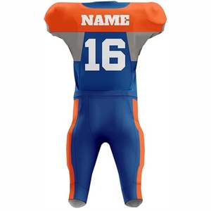 Maillots de football américain à manches courtes, respirants, designs personnalisés, prix de gros, haute qualité, unisexe - Product Image 3