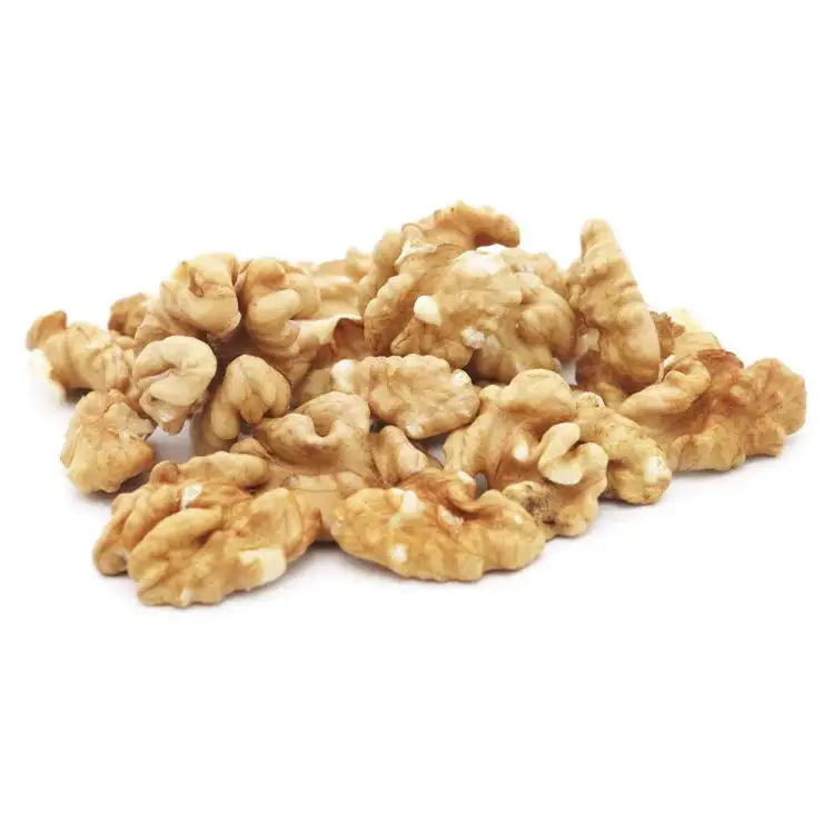 Kenari kernel kering organik blanch kernel walnut tanpa cangkang
