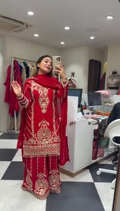 Calidad Premium Indian Gharara Designs Salwar Suit para adultos Beautiful Punjabi Girl Sarara Woman Dress Winter Wholesale - Product Image 4