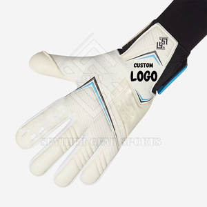 Premium Quality High Quality <b>Latex</b> Non-Slip Goalkeeper Football <b>Gloves</b> Hook Loop Closure Finger Protection Men Customized Colors - Product Image 3