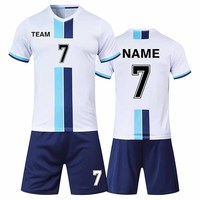 Maillots de football personnalisés à manches courtes pour l'extérieur et maillots de sport à manches longues, uniformes de club
