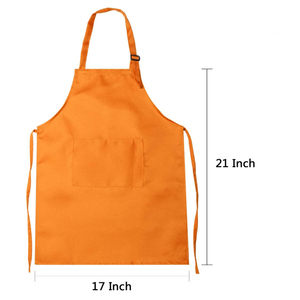 Tablier sans manches en toile de coton personnalisé en gros Tabliers de nettoyage pour la peinture pour enfants - Product Image 2