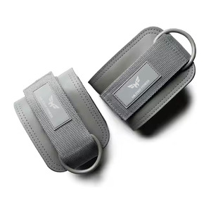 Accesorio de calidad superior Glúteos Entrenamiento Levantamiento de pesas Tobilleras Gruesas Neopreno Acolchado Culturismo Entrenamiento físico Correas de tobillo - Product Image 4